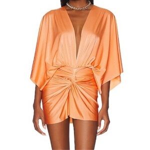 Baobab Mia Mini Dress in Coral NWT XS